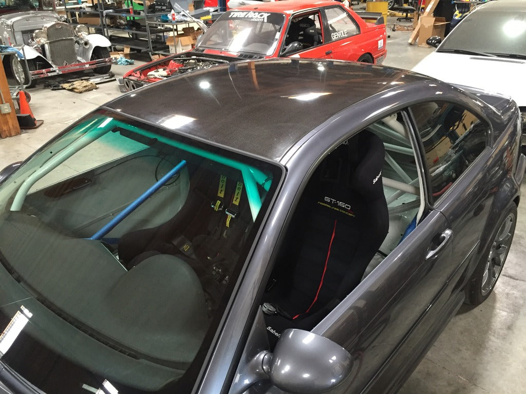 BMW E46 4 Door Carbon Fiber Roof Panel