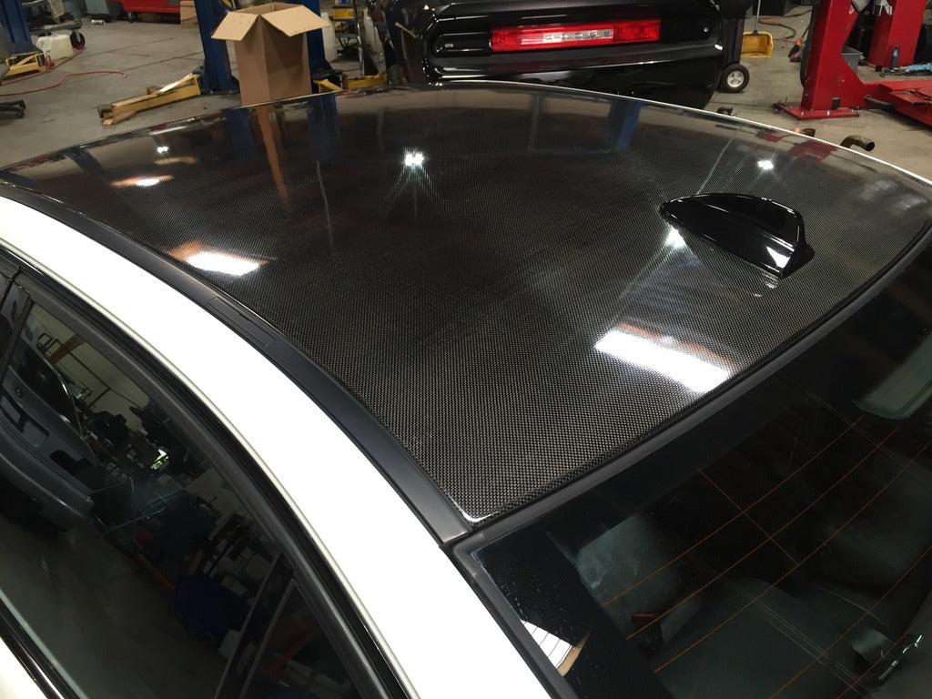 BMW E90 4 Door Carbon Fiber Roof Panel