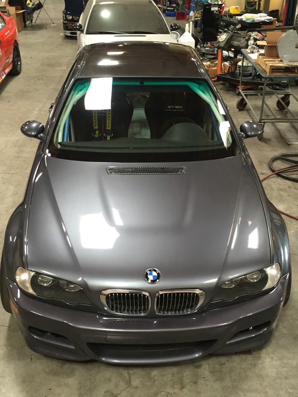 BMW E46 4 Door Carbon Fiber Roof Panel