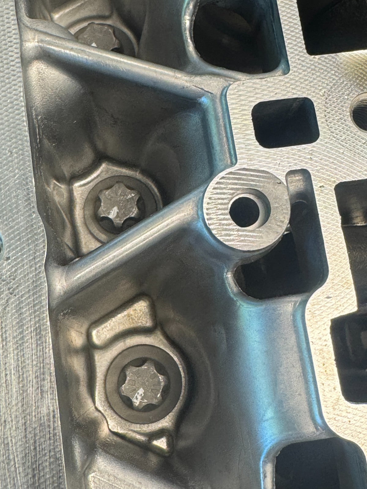 Block detail, close-up