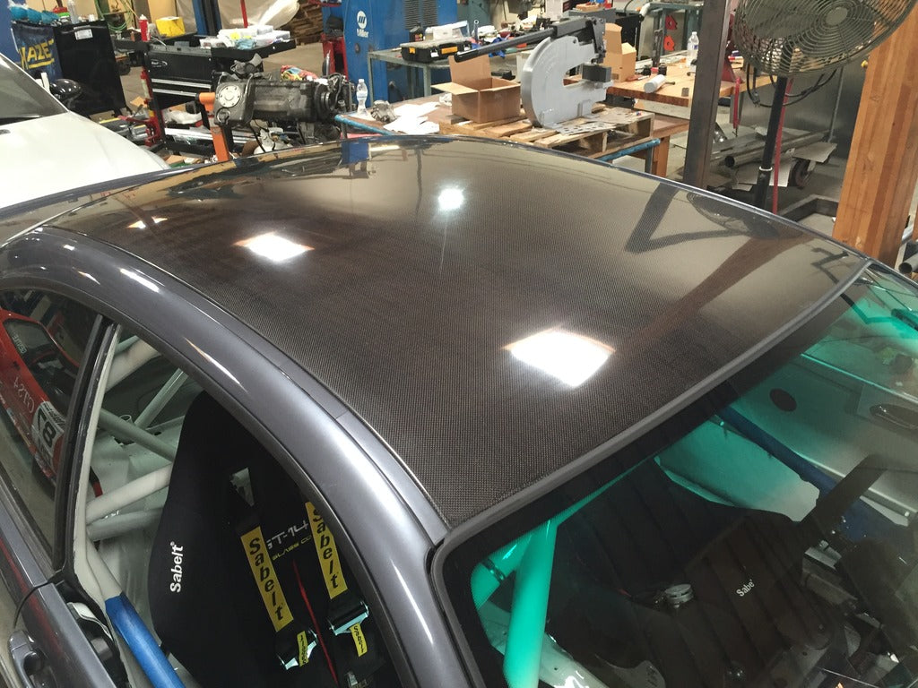 BMW E46 4 Door Carbon Fiber Roof Panel