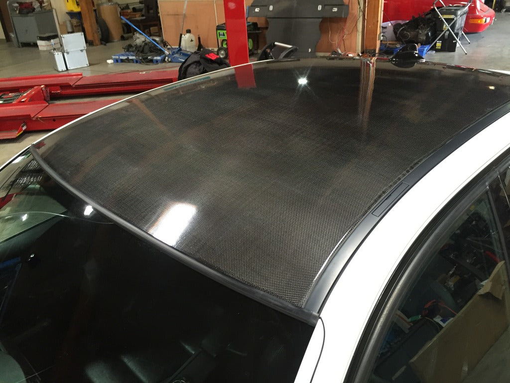 BMW E90 4 Door Carbon Fiber Roof Panel