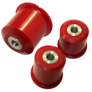 E8x and E9x Differential Mount Bushing Set - Polyurethane 75D with Aluminum Sleeves