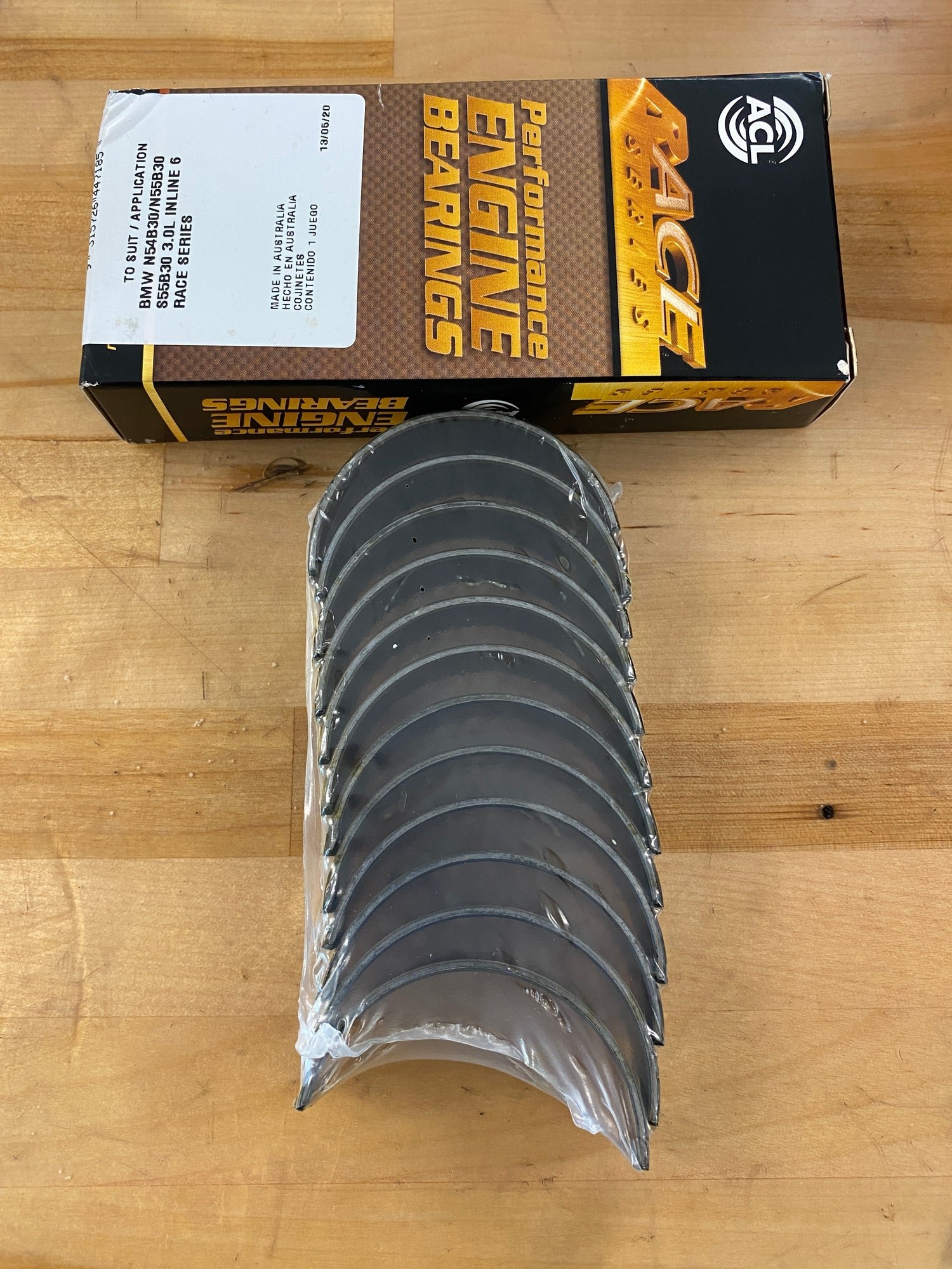 ACL BMW 3.2L S54B32 E46 M3 Race Series Big End Bearing ACL BMW 3.2L S54B32 E46 M3 Race Series Big End Bearing