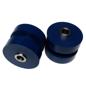 E8x and E9x Rear Shock Mount Bushings 12mm - Polyurethane 85A with Stainless Steel Sleeves