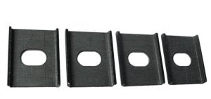 AKG Rear Camber or Toe Correction Brackets, Weld On (Set of 4 CNC laser cut)