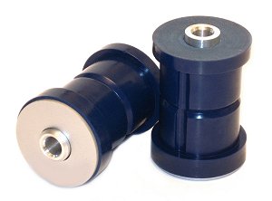 Rear Subframe Bushing Set - 85A with Aluminum Sleeves and Reinforcement Plates