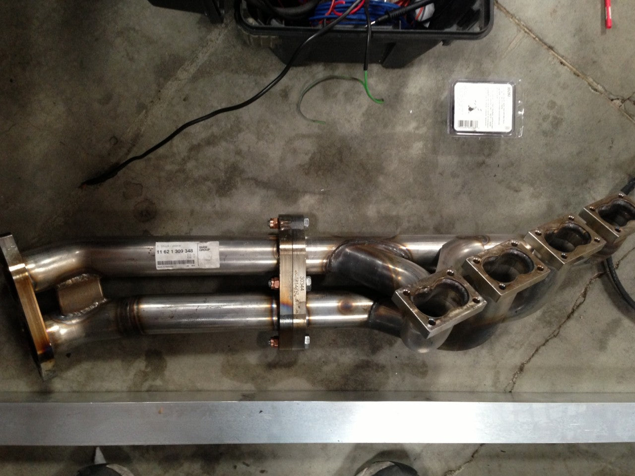 BMW Motorsport Evo II / 50/50 Rally Header for E30 M3 S14